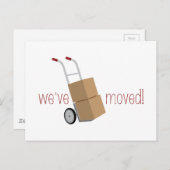 引っ越しました! 案内ポストカード (正面/裏面)