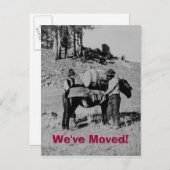 引っ越しました! 案内ポストカード (正面/裏面)