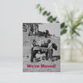 引っ越しました! 案内ポストカード (スタンド正面)