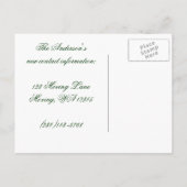 引っ越しました! 案内ポストカード (裏面)