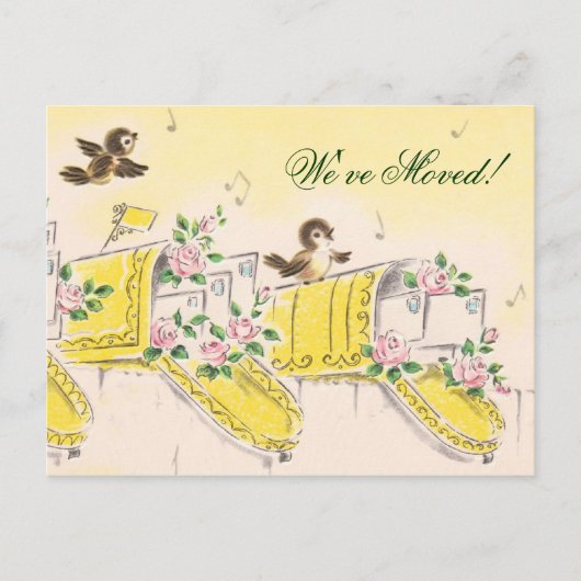 引っ越しました! 案内ポストカード (正面)