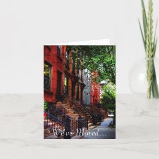 引っ越しました… 案内状