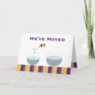 引っ越しました 案内状