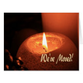 引っ越しました!燃えるろうそくクリスマス (正面横)