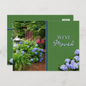 引っ越しました-郵便はがき-オープンハウスおよびか通知 インビテーションポストカード (正面/裏面)