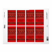 引っ越しました!醜いクリスマスセーター ラベル (フルシート)