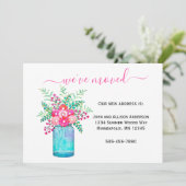 引っ越しました | Mason Jarフローラ移動 案内状 (スタンド正面)