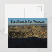 引っ越しました- San Francisco Twin Peaks #2はがき ポストカード (正面/裏面)