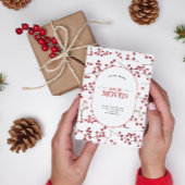 引っ越しましたRed Berry発表はがき 案内ポストカード