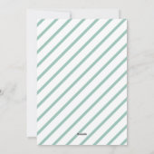 引っ越しアナウンスニューホームホリデーライトグリーン シーズンカード (裏面)