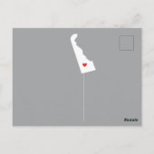 引っ越しアナウンス州デラウェアポストカード ポストカード (裏面)