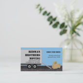 引っ越し会社の名刺 名刺 (スタンド正面)