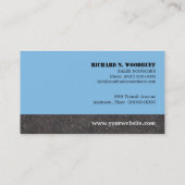 引っ越し会社の名刺 名刺 (裏面)