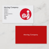 引っ越し会社の名刺 名刺 (正面/裏面)