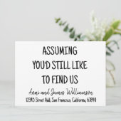 引っ越し先を見つけたいと思うおもしろいと 案内状 (スタンド正面)