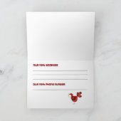 引っ越し屋の案内カードだった 案内状 (内部)