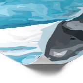 引っ越し時のブルークジラ ポスター (角)