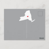 引っ越し案内州NYポストカード ポストカード (裏面)