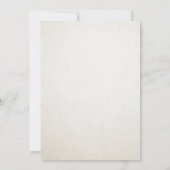 引っ越し祝いパーティーのパーティの招待状のヴィンテージScrollwork 招待状 (裏面)