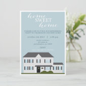 引っ越し祝いパーティーのパーティの招待状 招待状 (スタンド正面)