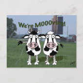 引っ越し祝いパーティーのパーティーの招待 インビテーションポストカード (正面)