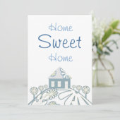 引っ越し祝いパーティーのパーティー 招待状 (スタンド正面)