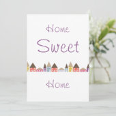 引っ越し祝いパーティーのパーティー 招待状 (スタンド正面)