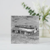 引っ越し祝いパーティーの招待状 招待状 (スタンド正面)