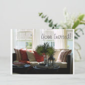 引っ越し祝いパーティーの招待状 招待状 (スタンド正面)