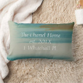 引っ越し祝いパーティーの枕- Chanelの家 ランバークッション (ブランケット)