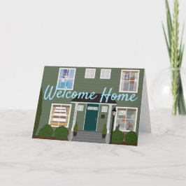 引っ越し祝いパーティーへようこそ カード