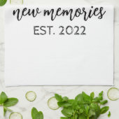 引っ越し祝いパーティーエレガント新ホームギフトティータオル キッチンタオル (折り畳み)