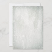 引っ越し祝いパーティーカクテル素朴パーティー赤ちゃんの息 招待状 (裏面)