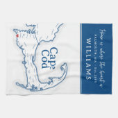 引っ越し祝いパーティーギフトfor a new home in Falmouth MA キッチンタオル (横)