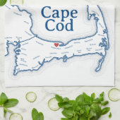 引っ越し祝いパーティーギフトinバーンスタブルMA キッチンタオル (折り畳み)