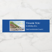 引っ越し祝いパーティーサマーインランズウィックベイコースト ペットボトルラベル (シングルラベル)