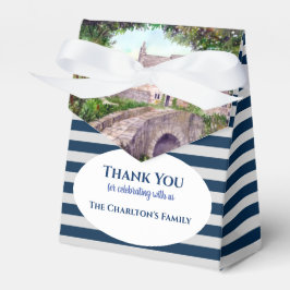 引っ越し祝いパーティーストーンブリッジ水絵画色の フェイバーボックス