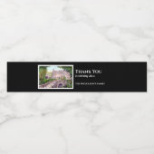 引っ越し祝いパーティーストーンブリッジ水絵画色の ペットボトルラベル (シングルラベル)