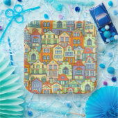 引っ越し祝いパーティーニューハウスパーティー ペーパープレート (パーティー)