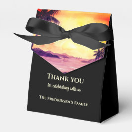 引っ越し祝いパーティーニューホームサンセットイントロピックスウォーターカラー フェイバーボックス