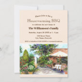 引っ越し祝いパーティーニューホームテラスオブマナーハウスヨーク 招待状 (正面)