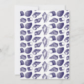 引っ越し祝いパーティーニューホームハウスシェルズ海ビーチ 招待状 (裏面)