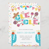 引っ越し祝いパーティーニューホームフィエスタ 招待状 (正面/裏面)