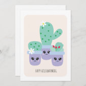 引っ越し祝いパーティーハウスプラントキュートカボスニューホーム (正面/裏面)