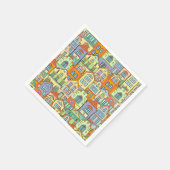 引っ越し祝いパーティーハウスホームパーティー スタンダードカクテルナプキン (角)