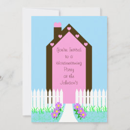 引っ越し祝いパーティーパーティの招待状ハウス招待状 招待状