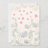 引っ越し祝いパーティーパーティの招待状 招待状 (裏面)