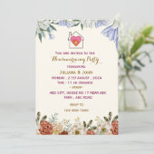 引っ越し祝いパーティーパーティの招待状 招待状 (スタンド正面)