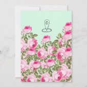 引っ越し祝いパーティーパーティの招待状 招待状 (裏面)