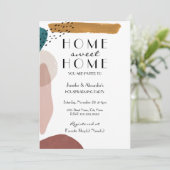 引っ越し祝いパーティーパーティの招待状 招待状 (スタンド正面)